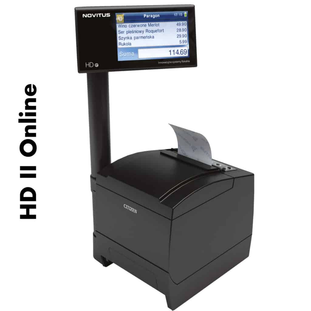 Drukarka fiskalna Novitus HD II Online
