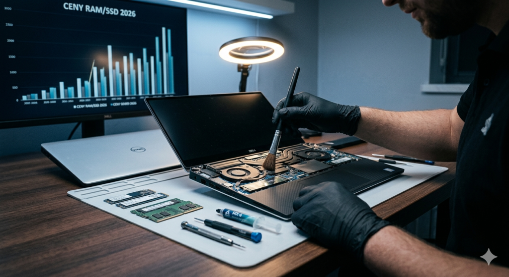 Dell XPS: Jak przedłużyć życie laptopa premium, gdy nowe modele drożeją? Poradnik serwisowy.